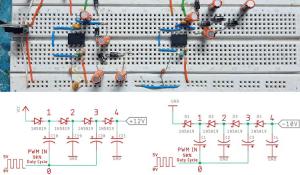 555 Timer Charge Pump Circuit