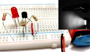 Simple Keyhole Lighting Device Circuit