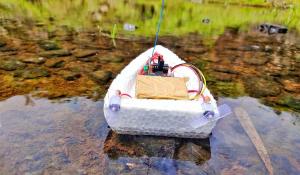 Arduino RC Boat using 433 MHz RF Modules 