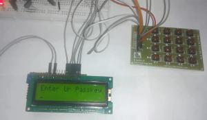 Electronic code lock using 8051 Microcontorller