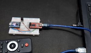 IR Signal Decoder using STM8S Microcontroller