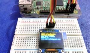 Interfacing OLED Display with Raspberry Pi