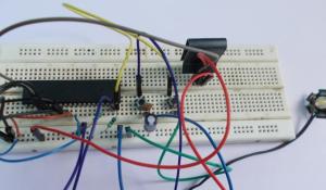 AVR ATmega32 LED Dimmer with PWM 