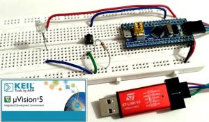 Programming STM32F103C8 using Keil uVision & STM32CubeMX