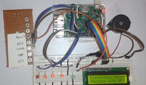 Electronic Voting Machine using Raspberry Pi