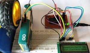 Digital Speedometer and Odometer Circuit using PIC Microcontroller