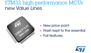 High-Performance STM32 Value Lines from STMicroelectronics Boost Real-Time IoT-Device Innovation