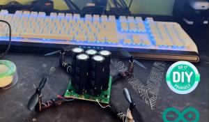 Exploring Supercapacitor-Powered Drones with a Custom Controller