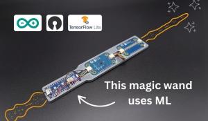 Gesture Recognition using ML Magic Wand