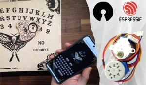 WijiBoard: A Real-Life 'Ouija' Board Powered by ESP32